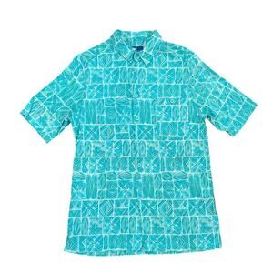 Weekender Sports wear Men's Hawaiian Print Shirt Tropical